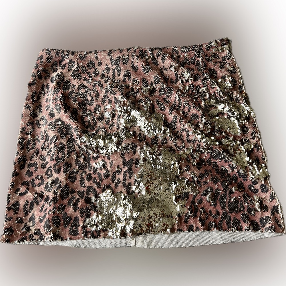 Free people sequin skirt